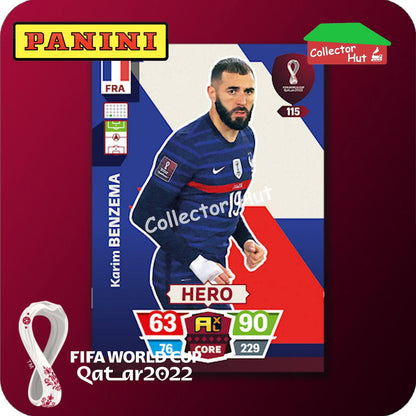 Panini Adrenalyn XL Qatar World Cup 2022 Trading Cards BASE SET #28-144