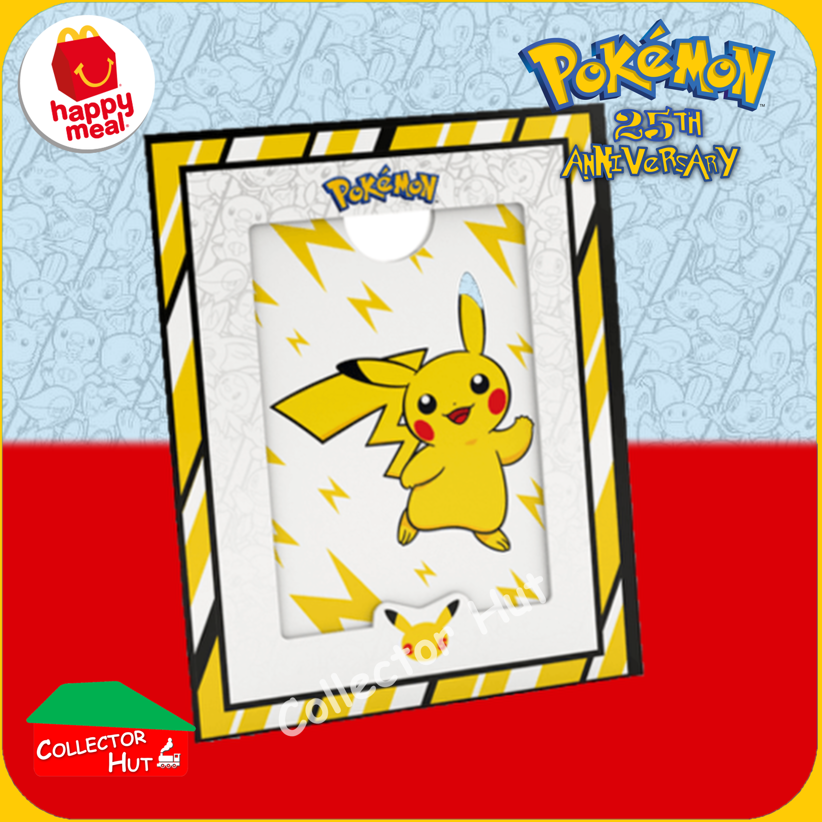 McDonald's Happy Meal 2021 Pokémon 25th Anniversary Trading Cards You Choose