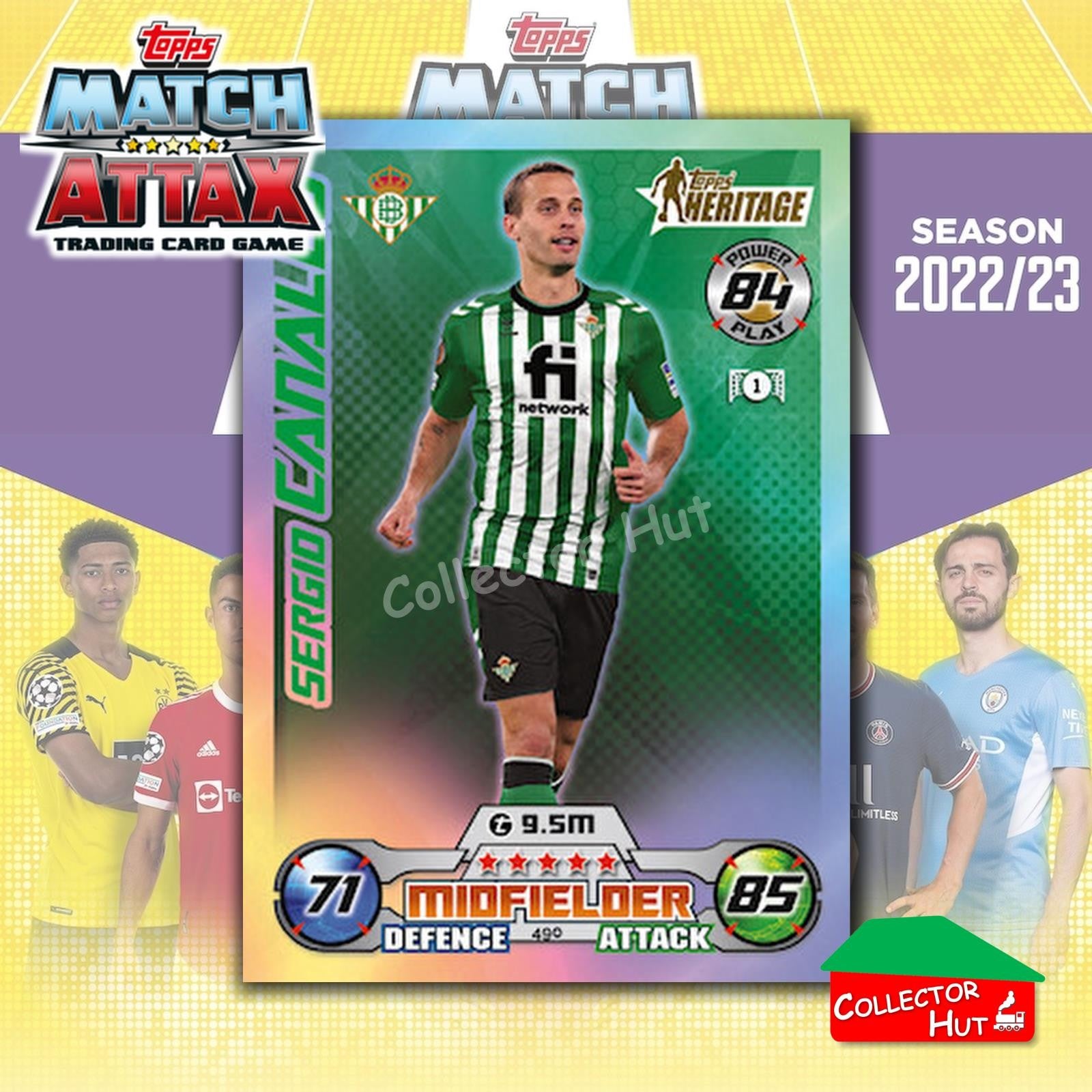 Topps Match Attax EuropA Champions League 2022/23 FOIL LEGEND LIMITED CARDS