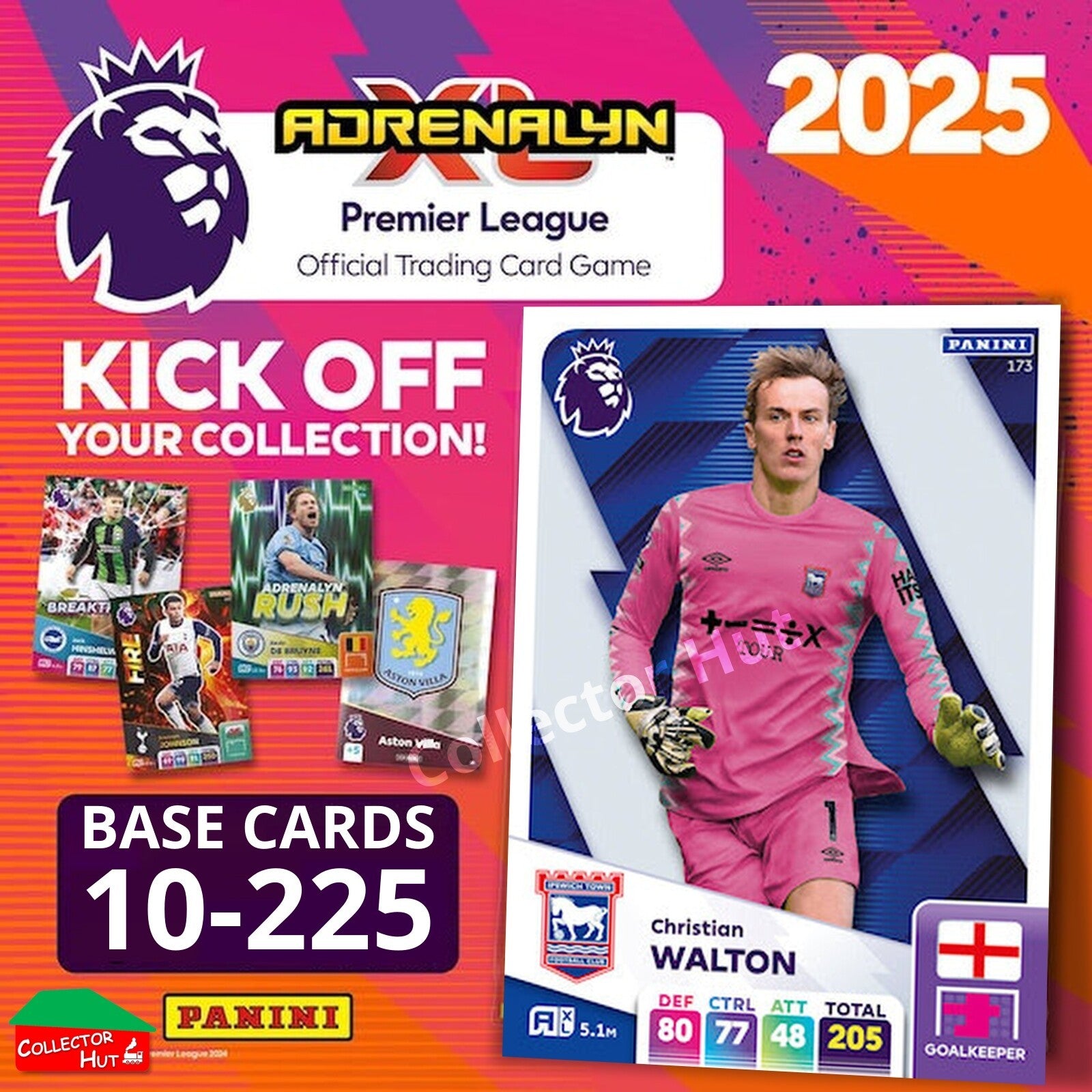 Panini Adrenalyn XL Premier League 2025 2024/25 Base & Foils #10-225