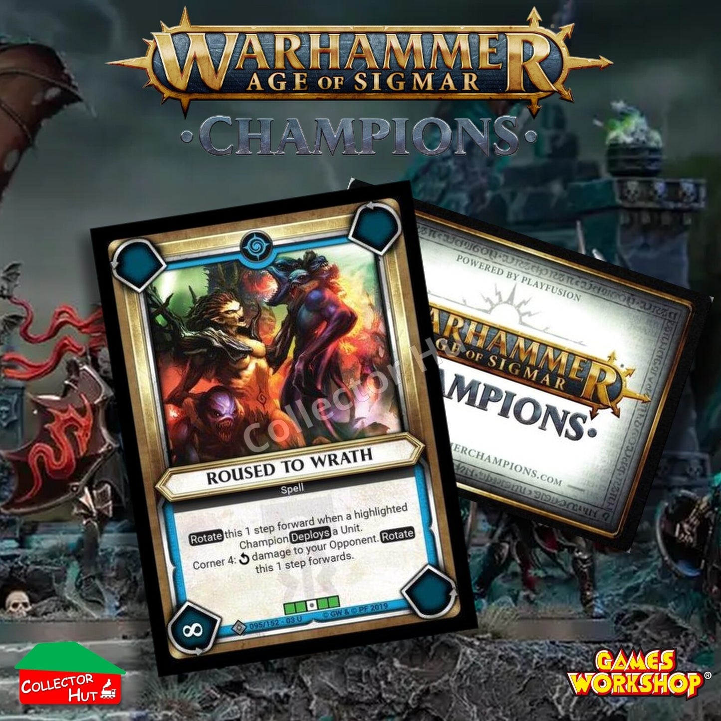 Warhammer Age of Sigmar: Champions Wave 3 SAVAGERY Trading Cards CHOOSE SINGLES
