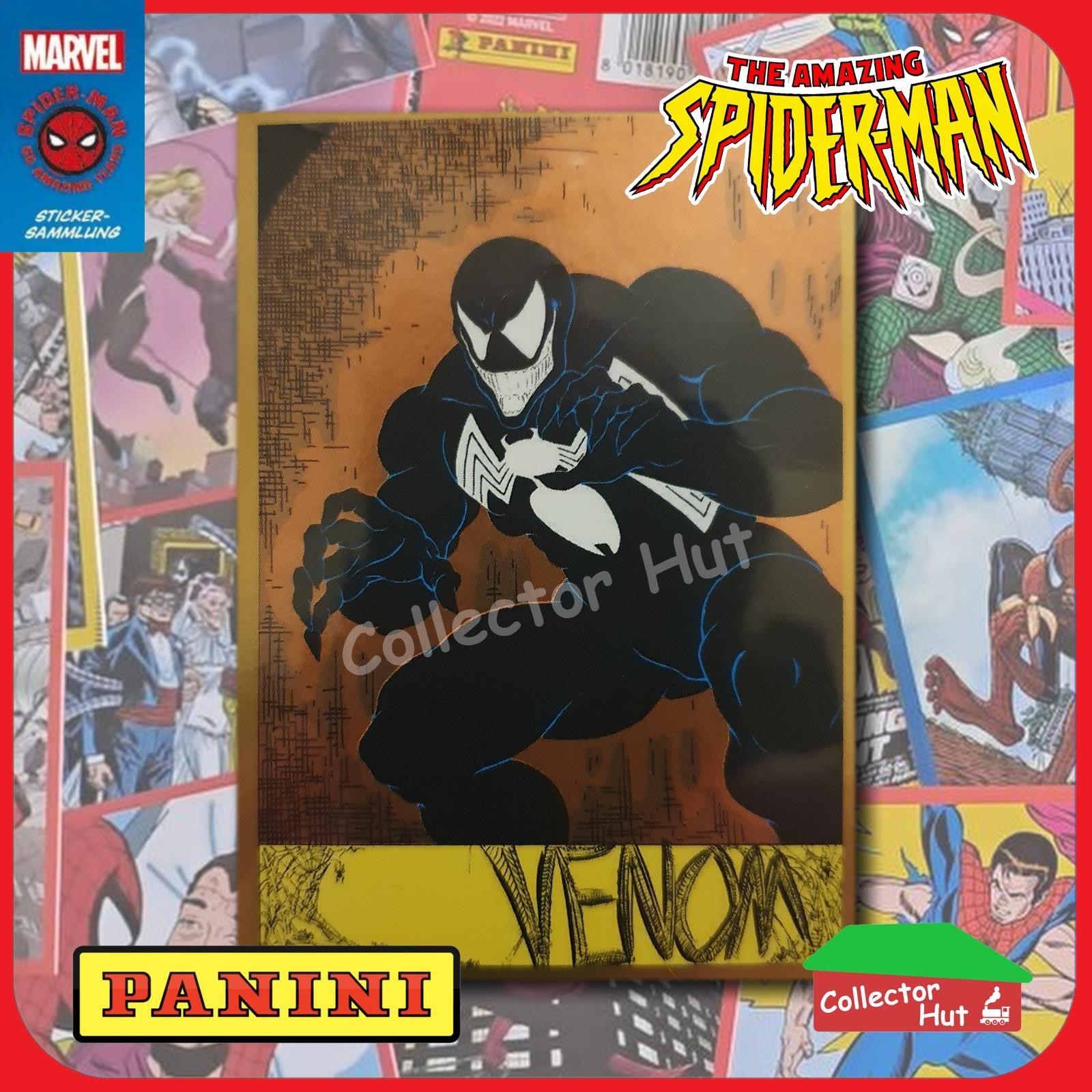 Panini The Amazing Spider-Man 60th Anniversary Sticker Collection Singles