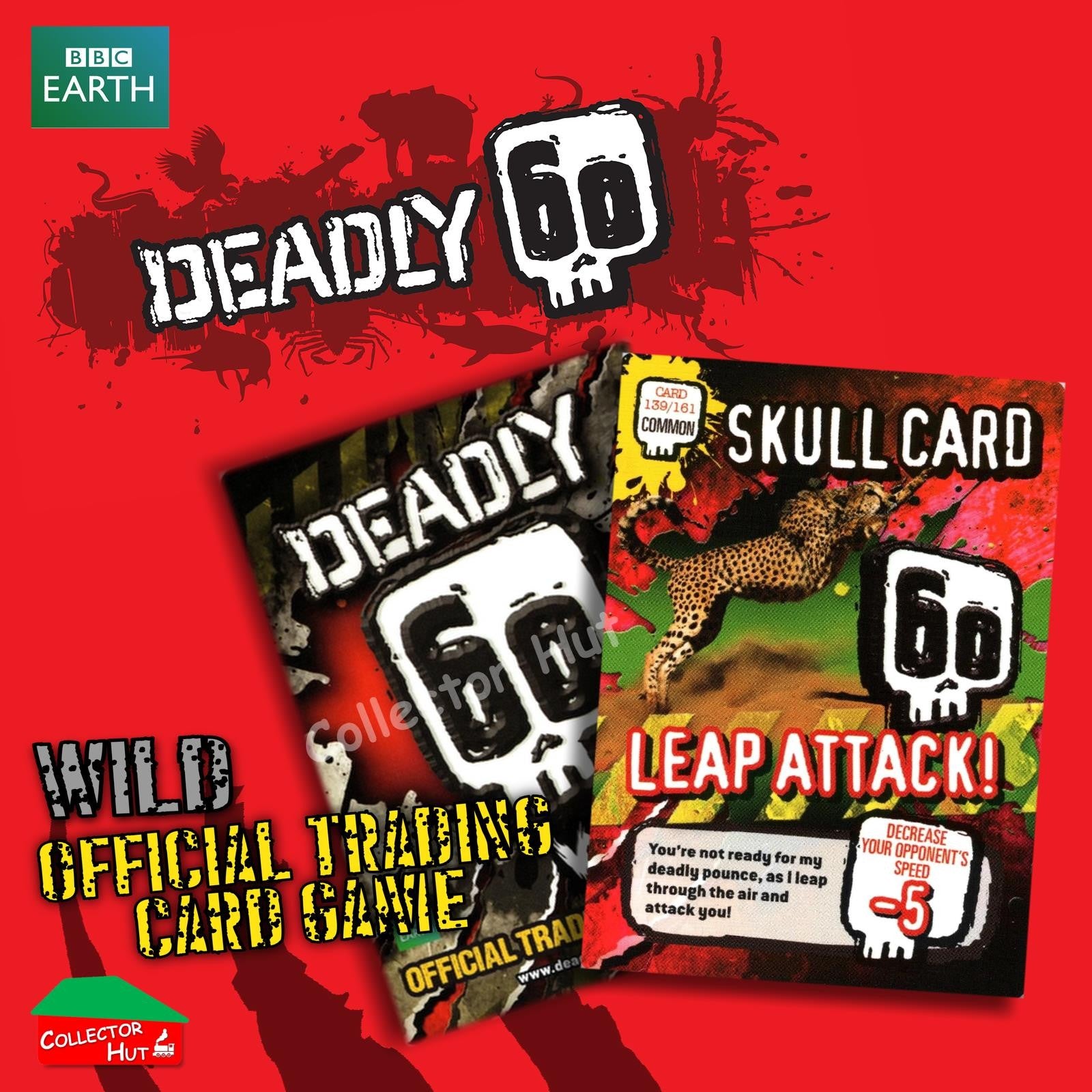 CBBC Deadly 60 WILD Trading Cards  Choose Your Cards