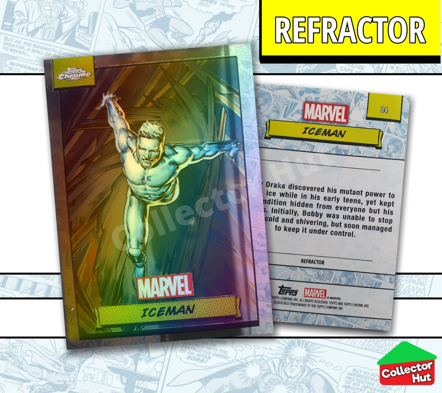 Marvel Topps Chrome 2024 REFRACTOR Card Collection YOU CHOOSE