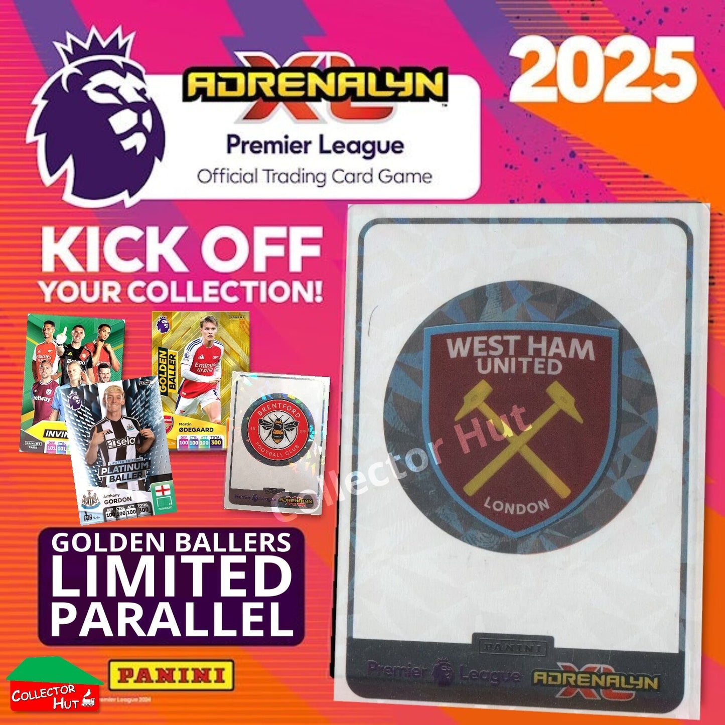 Panini Adrenalyn XL Premier League 2025 2024/25 Golden Ballers & Limited Edition