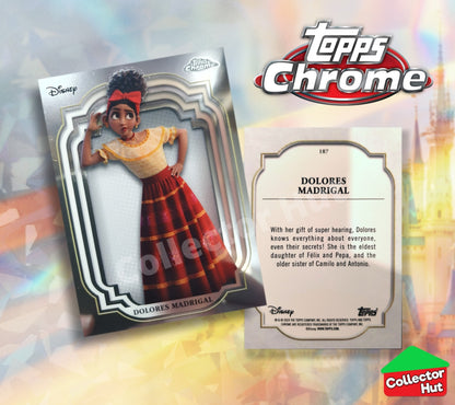 Disney Topps Chrome 2024 Base Cards 1-200 Pick Singles to Complete Your Set