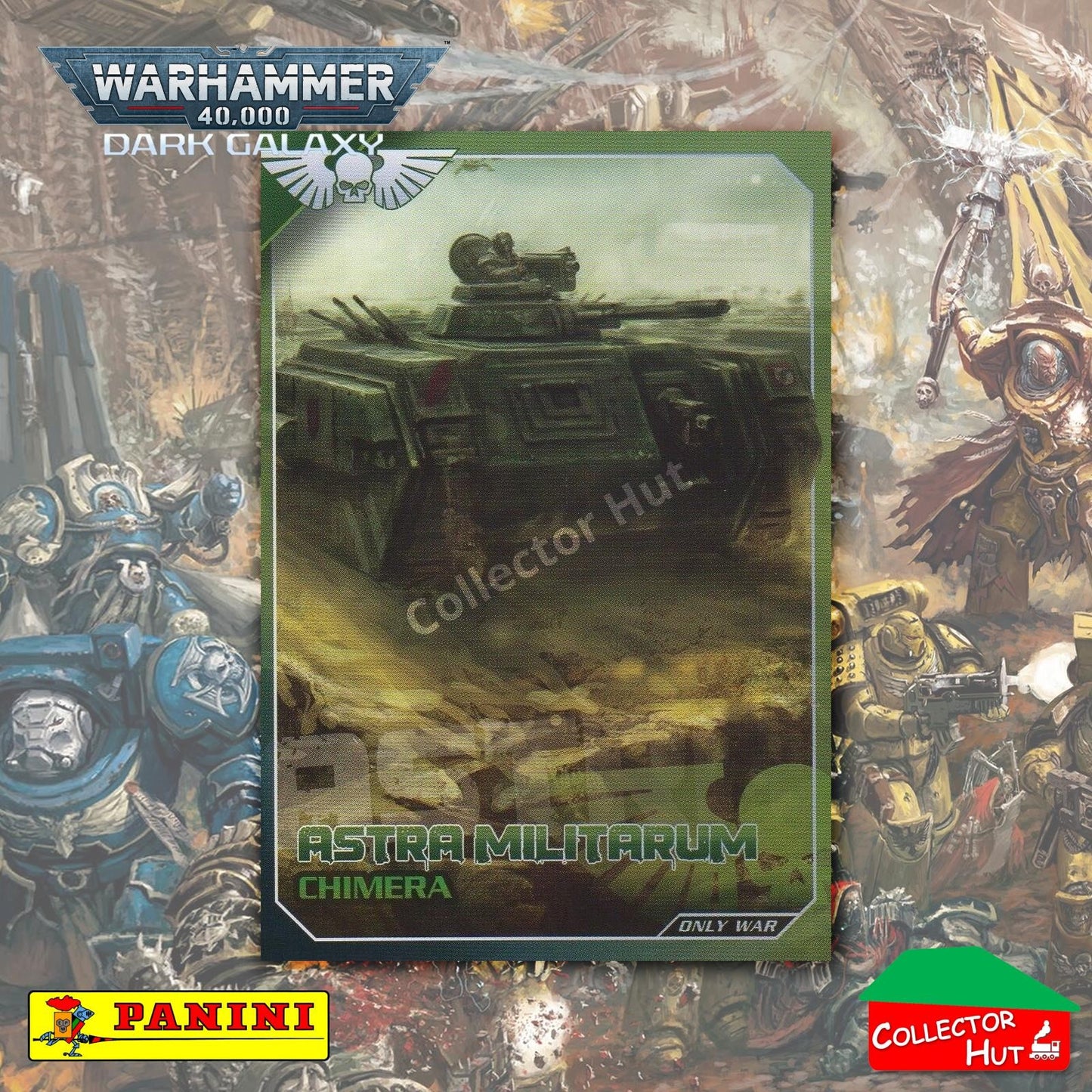PANINI Warhammer 40,000 Dark Galaxy Only War Base Trading Cards #1-225