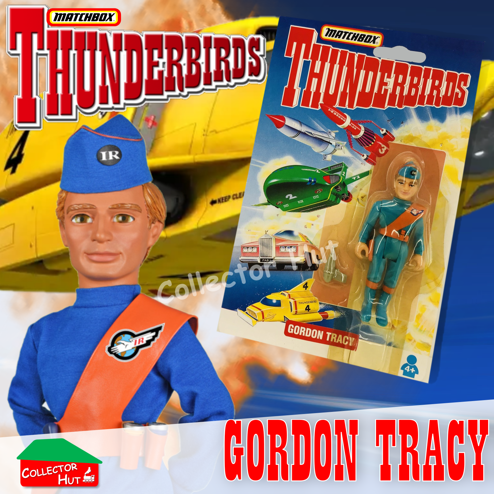 Gerry Anderson Thunderbirds Matchbox 1992 Action Figures SEALED
