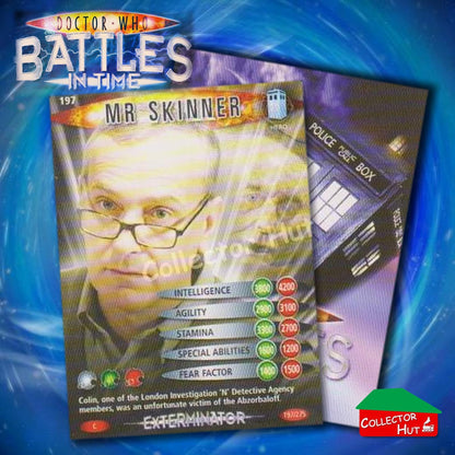 DOCTOR WHO Battles in Time #140-275 EXTERMINATOR RARE & COMMON Cards YOU CHOOSE