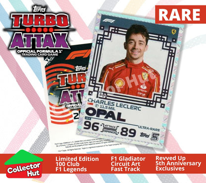 Topps Turbo Attax Formula 1 F1 2024 #313-344 RARE Limited Cards YOU CHOOSE