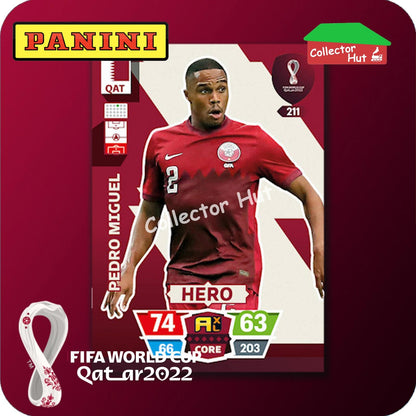 Panini Adrenalyn XL Qatar World Cup 2022 Trading Cards BASE SET #145-288