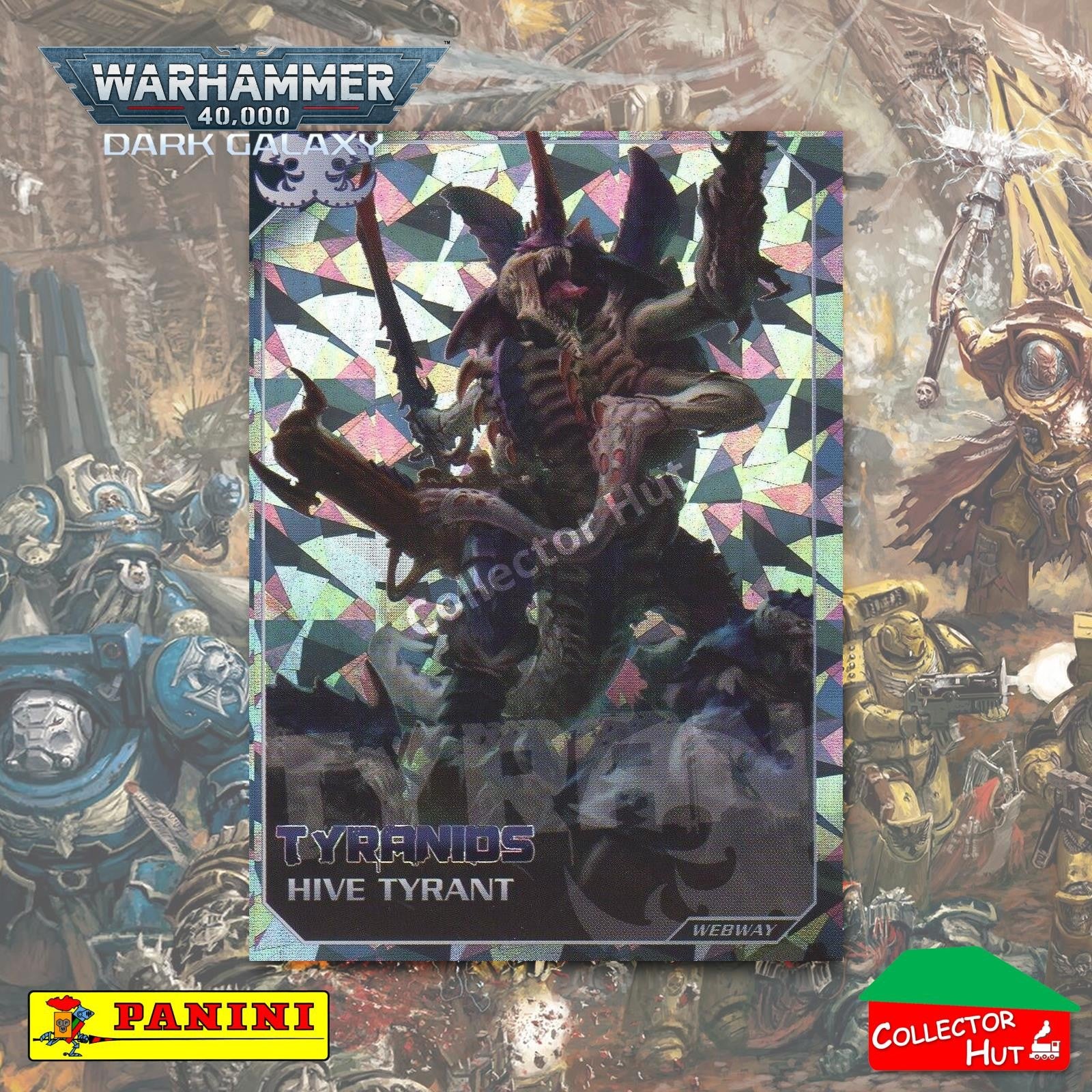 PANINI Warhammer 40,000 Dark Galaxy Webway Inferno Adamantium Limited FOIL Cards