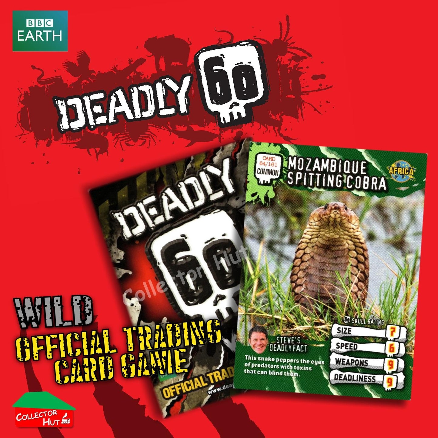 CBBC Deadly 60 WILD Trading Cards  Choose Your Cards