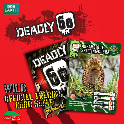 CBBC Deadly 60 WILD Trading Cards  Choose Your Cards