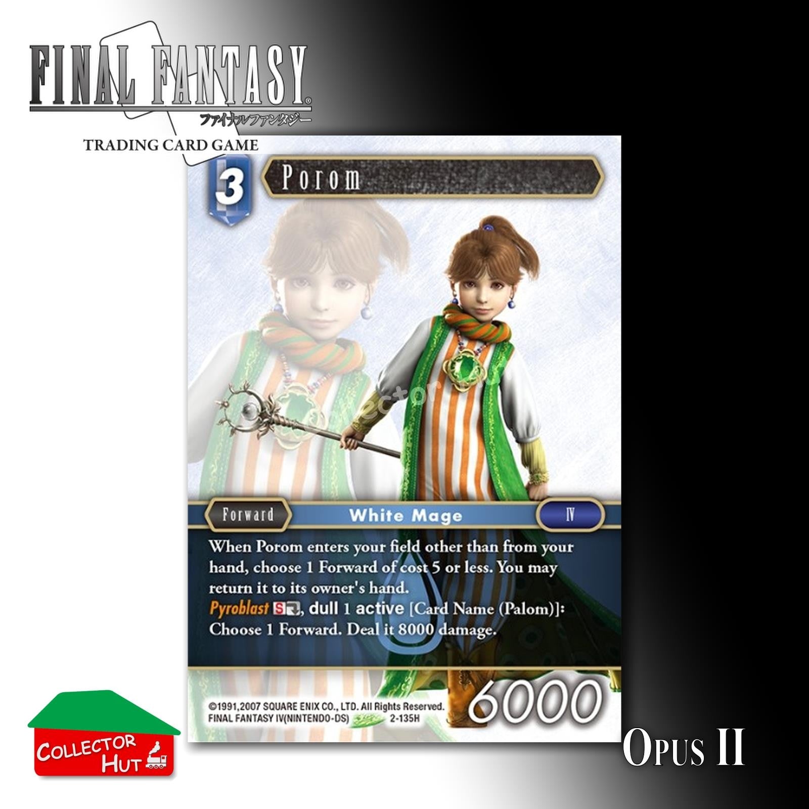 Final Fantasy Trading Card Game OPUS II 2 FOIL CARDS You Choose