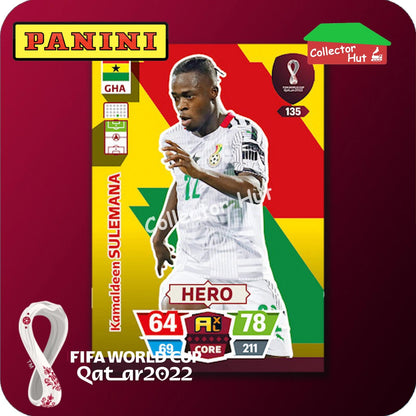 Panini Adrenalyn XL Qatar World Cup 2022 Trading Cards BASE SET #28-144