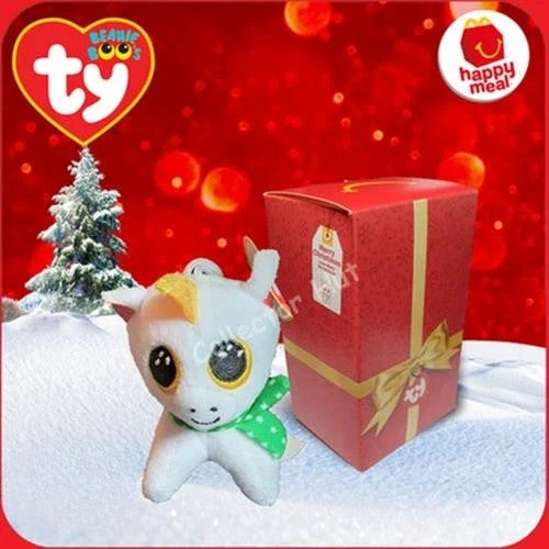 McDonald's Happy Meal Christmas Beanie Boo Plush Toys X10 COMPLETE TY