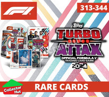 Topps Turbo Attax Formula 1 F1 2024 #313-344 RARE Limited Cards YOU CHOOSE