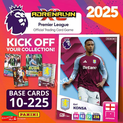 Panini Adrenalyn XL Premier League 2025 2024/25 Base & Foils #10-225