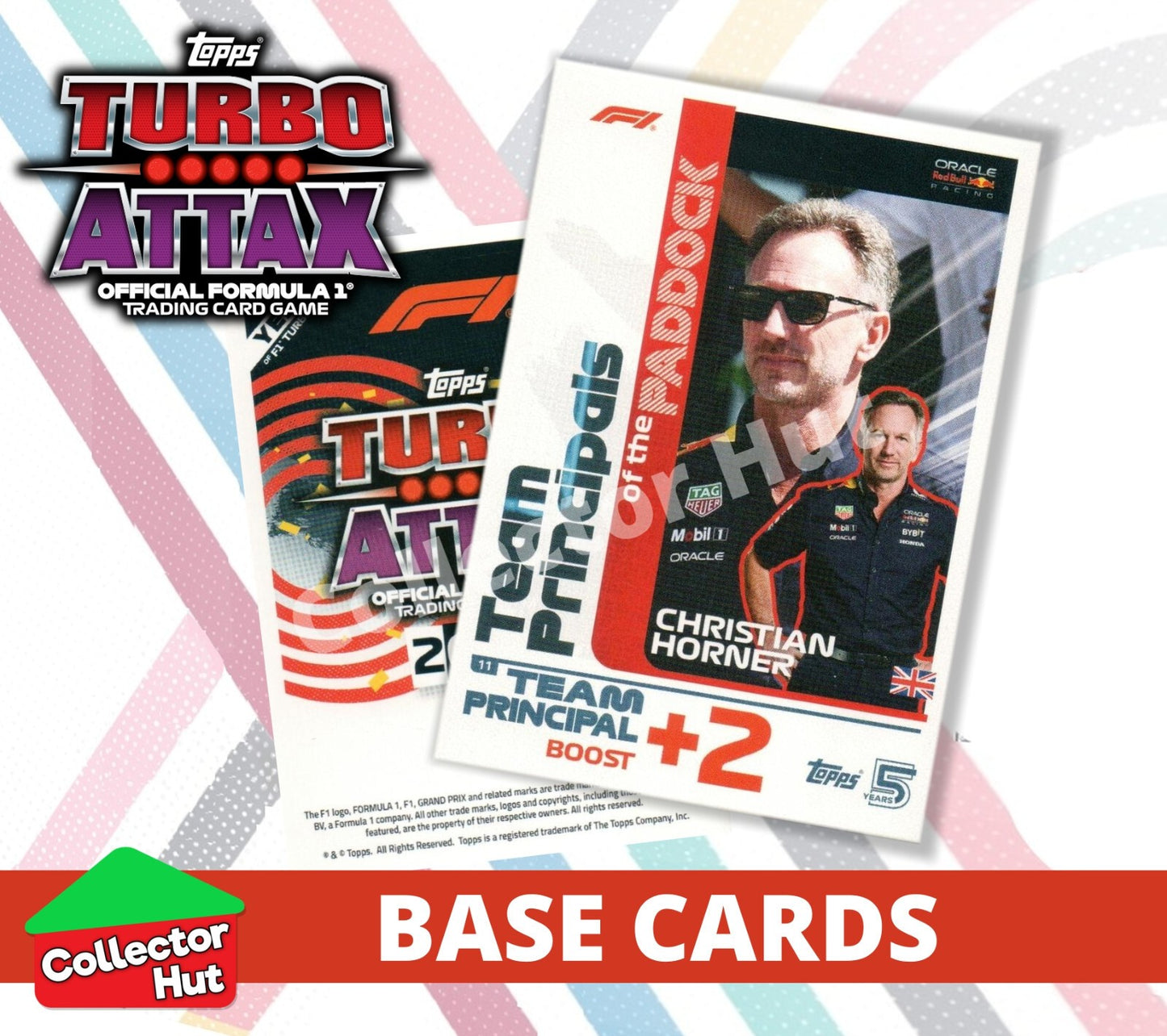 Topps Turbo Attax Formula 1 F1 2024 #1-166 Base Cards YOU CHOOSE