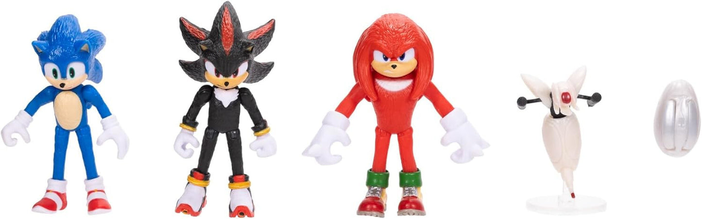 Sonic 3 Movie Action Figure Multi-Pack 2.5" / 6.35cm by JAKKS Pacific