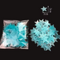 Glow in the Dark Plastic Stickers Dinosaurs Unicorns Stars Pink White Blue Green