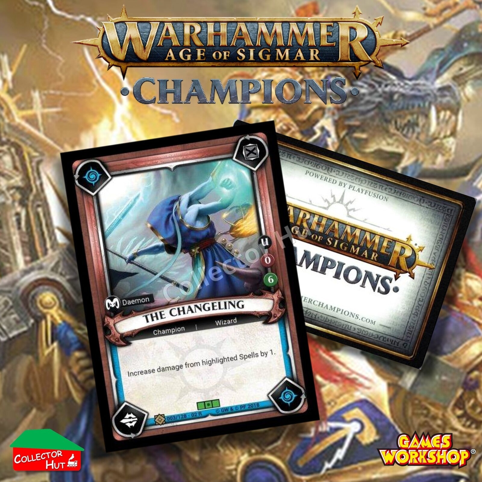 Warhammer Age of Sigmar: Champions Wave 2 ONSLAUGHT FOIL Cards CHOOSE SINGLES