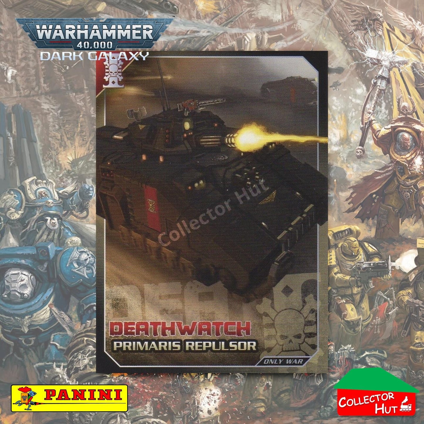 PANINI Warhammer 40,000 Dark Galaxy Only War Base Trading Cards #1-225