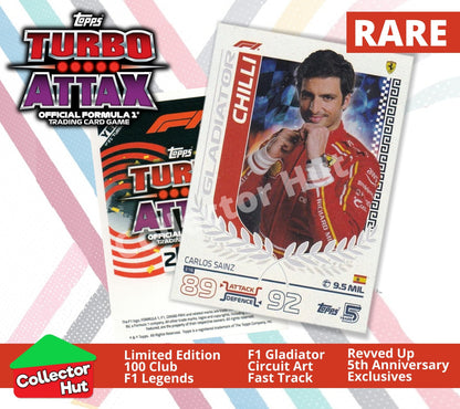 Topps Turbo Attax Formula 1 F1 2024 #313-344 RARE Limited Cards YOU CHOOSE