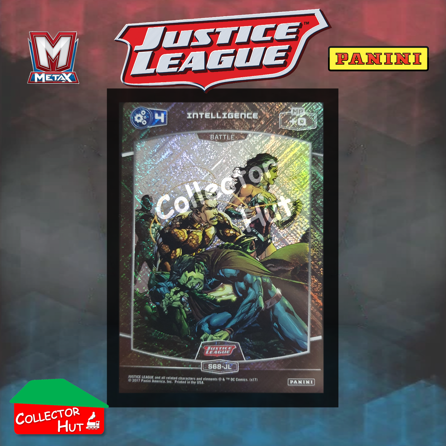 Panini MetaX DC Justice League Foil Cards S1-S72 Choose Your Card