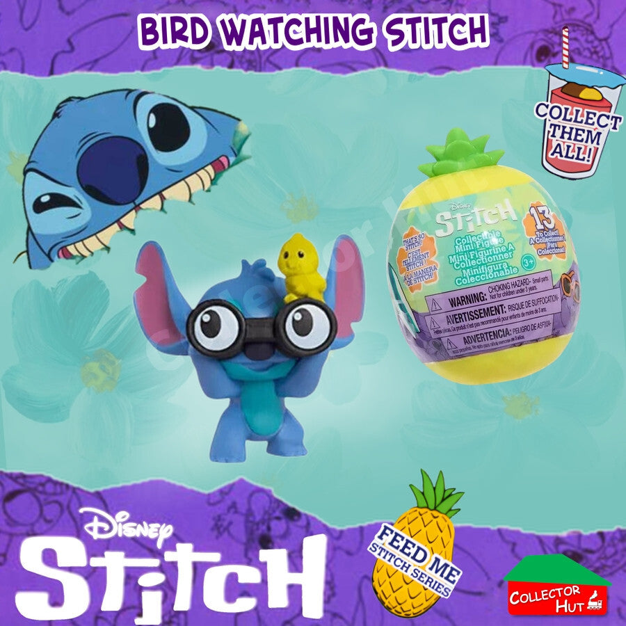 Disney Stitch Feed Me Mini Figures Series 4 PINEAPPLE POD Identified SEALED