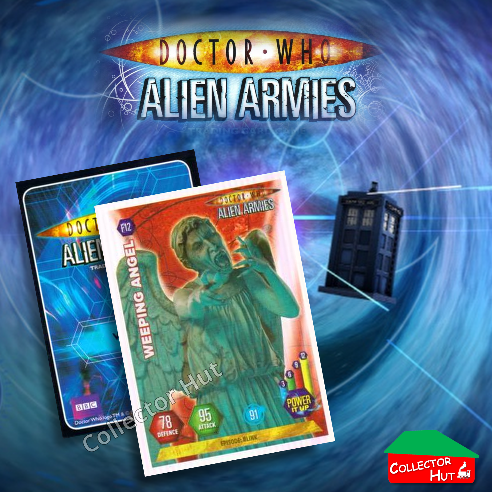 DOCTOR WHO Alien Armies Trading Cards Glitter Super Emboss Foil Cards