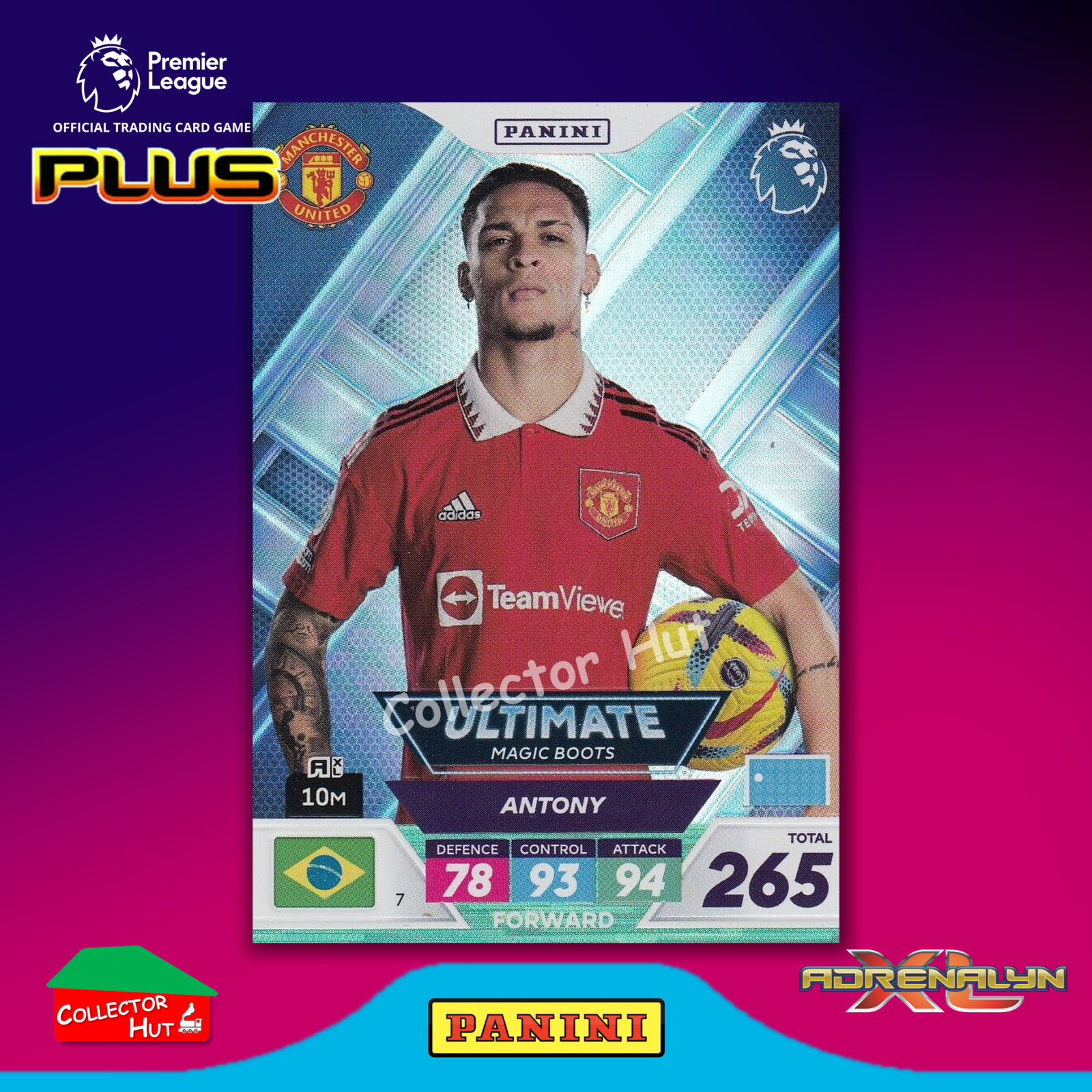 Panini Premier League Adrenalyn XL PLUS 2023 2022/23 GOLDEN BALLER & LIMITED