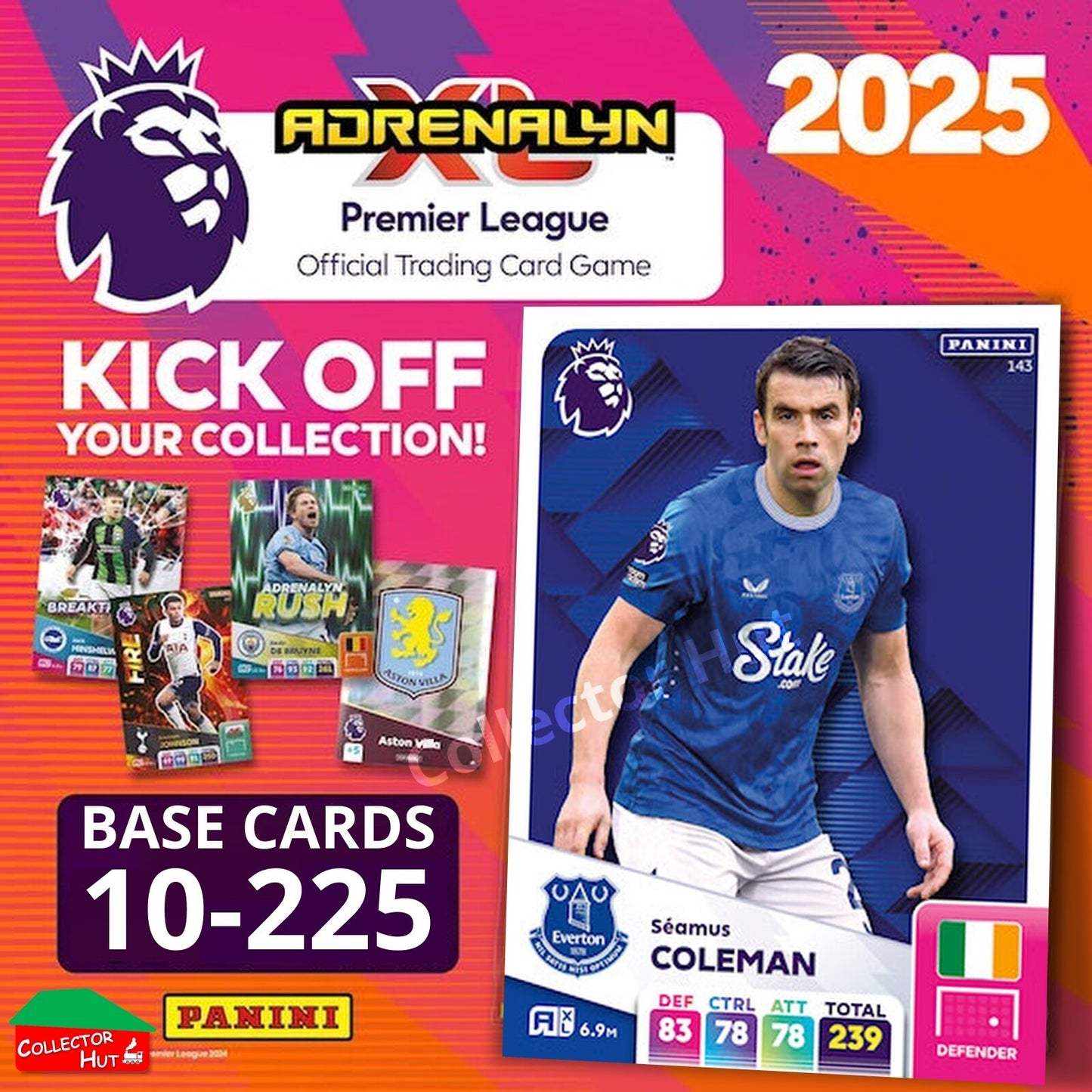 Panini Adrenalyn XL Premier League 2025 2024/25 Base & Foils #10-225