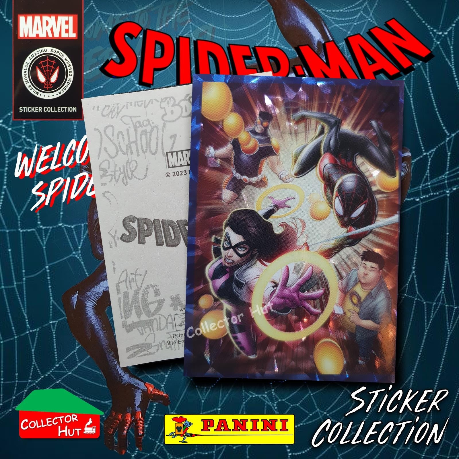 Panini Spider-Man Spider-Verse 2023 Collection Sticker Singles #1-163 & F1-30