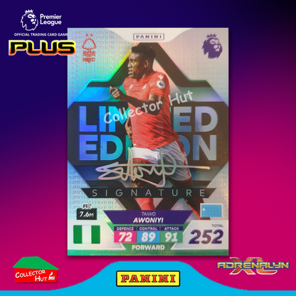 Panini Premier League Adrenalyn XL PLUS 2023 2022/23 GOLDEN BALLER & LIMITED