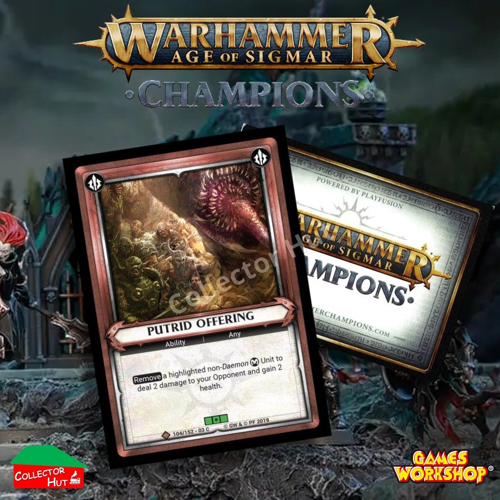 Warhammer Age of Sigmar: Champions Wave 3 SAVAGERY Trading Cards CHOOSE SINGLES