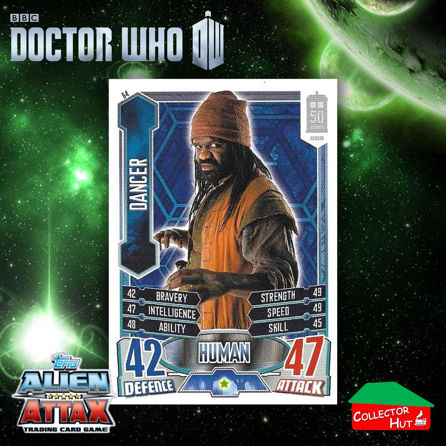 Topps Doctor Who Alien Attax 50th Anniversary Edition Companion Timeless Cards