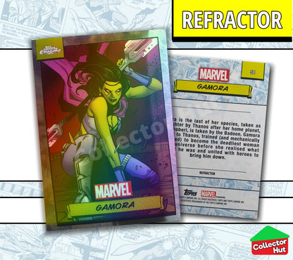 Marvel Topps Chrome 2024 REFRACTOR Card Collection YOU CHOOSE