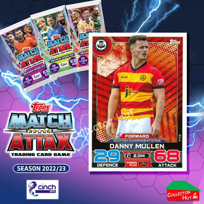 TOPPS MATCH ATTAX SPFL 2022/23 #163-264 Choose Your Card
