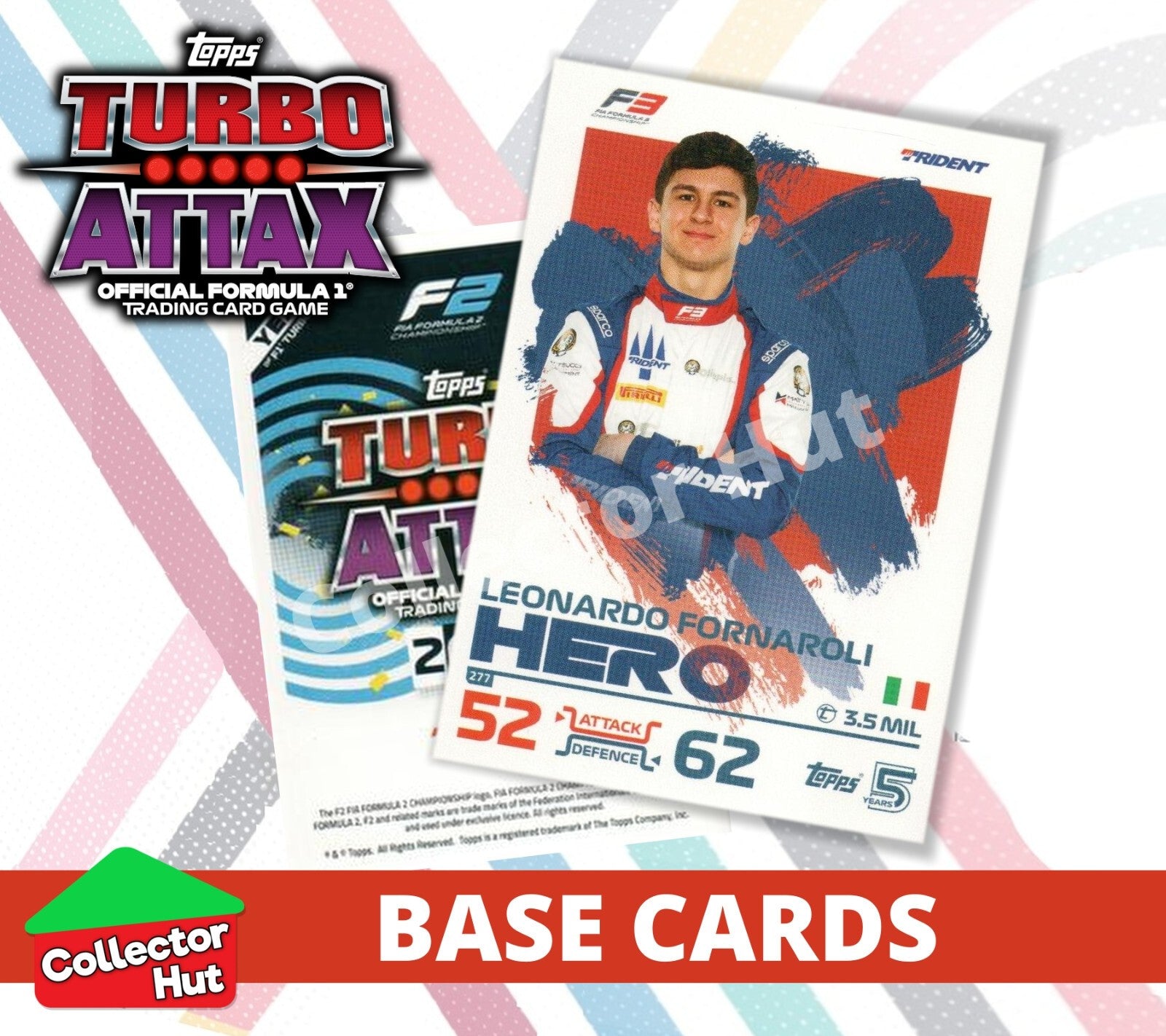 Topps Turbo Attax Formula 1 F1 2024 #167-312 Base Cards YOU CHOOSE