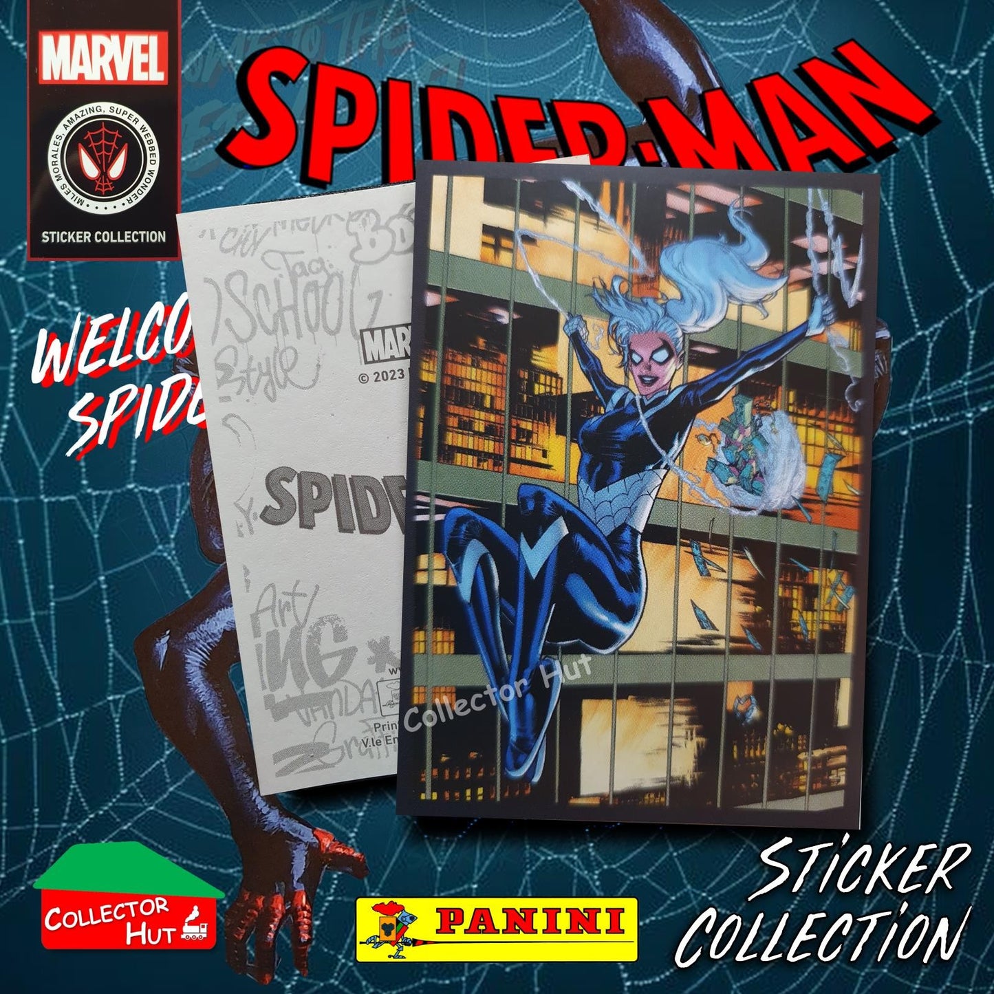 Panini Spider-Man Spider-Verse 2023 Collection Sticker Singles #1-163 & F1-30