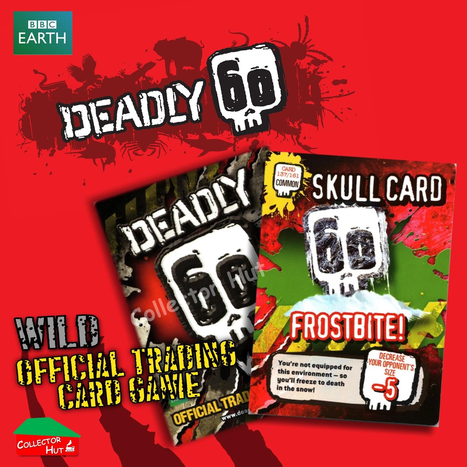 CBBC Deadly 60 WILD Trading Cards  Choose Your Cards