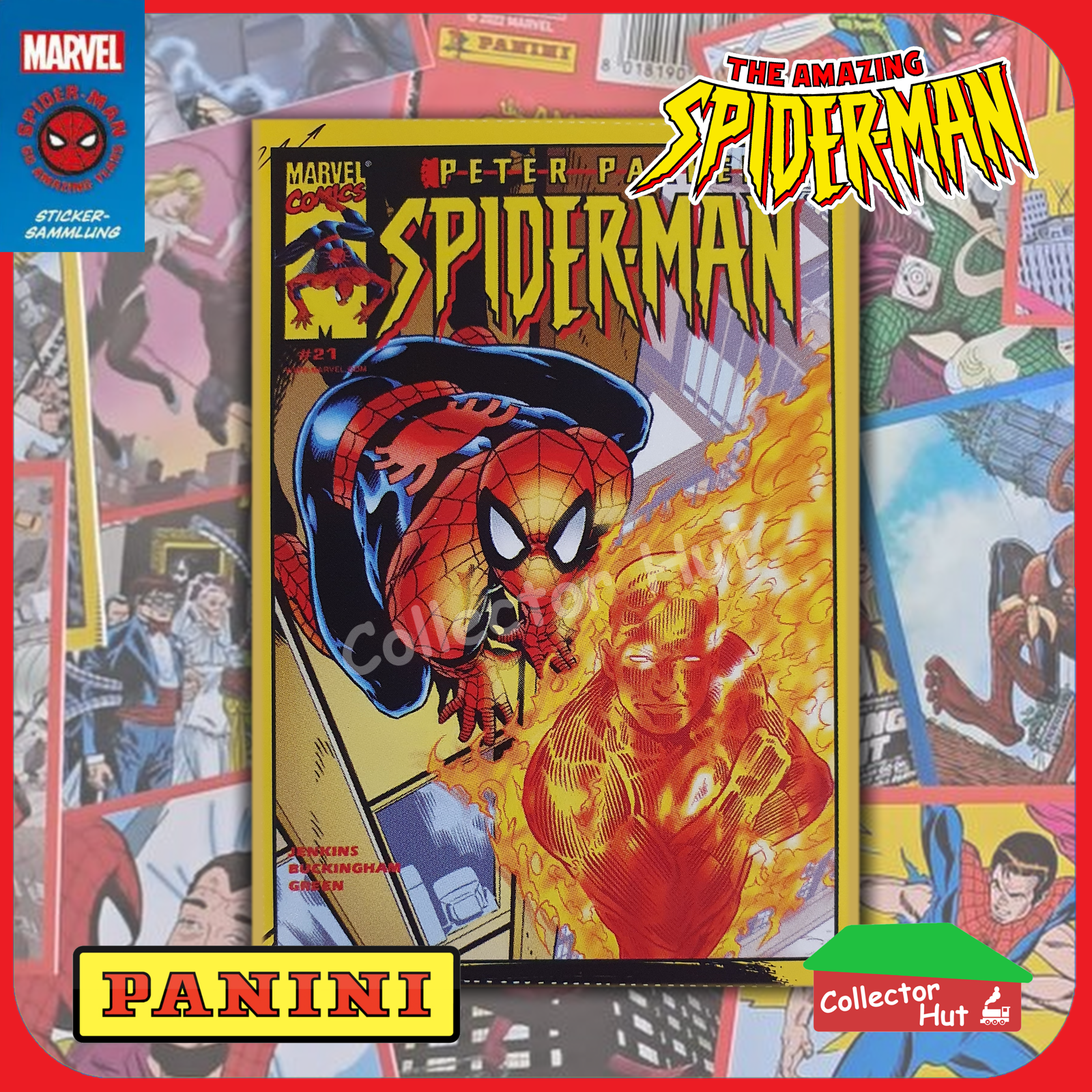 Panini The Amazing Spider-Man 60th Anniversary Trading Cards Singles 1-60