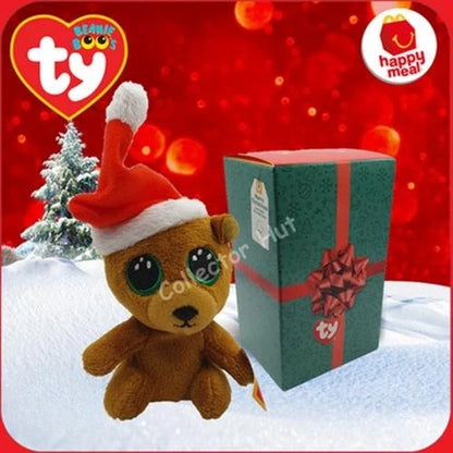 McDonald's Happy Meal Christmas Beanie Boo Plush Toys X10 COMPLETE TY