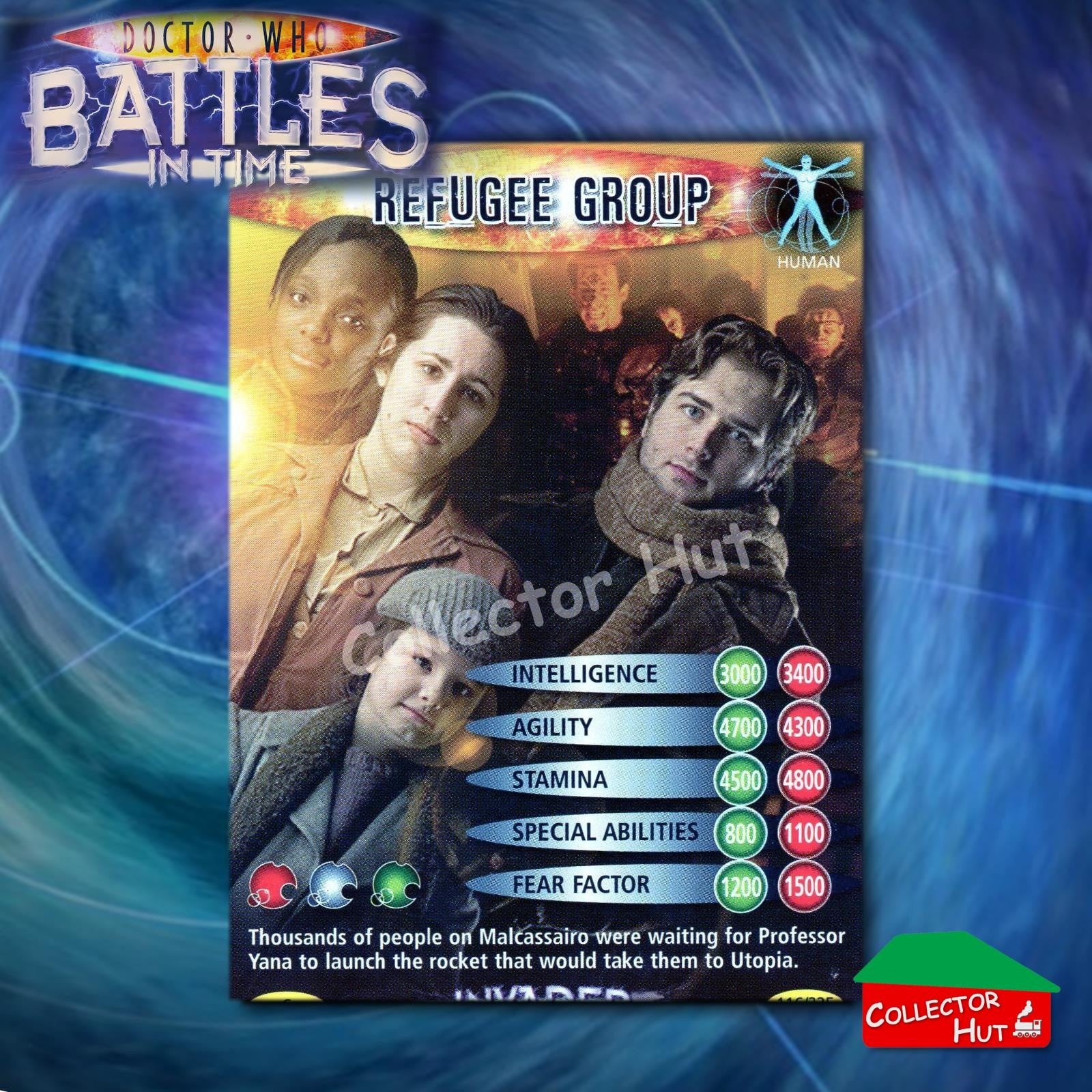 DOCTOR WHO Battles in Time #376-600 INVADER RARE & COMMON CARDS YOU CHOOSE