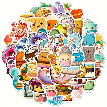 Awesome Stickers Novelty Anime Cartoon Animals Artistic 100's to Choose From