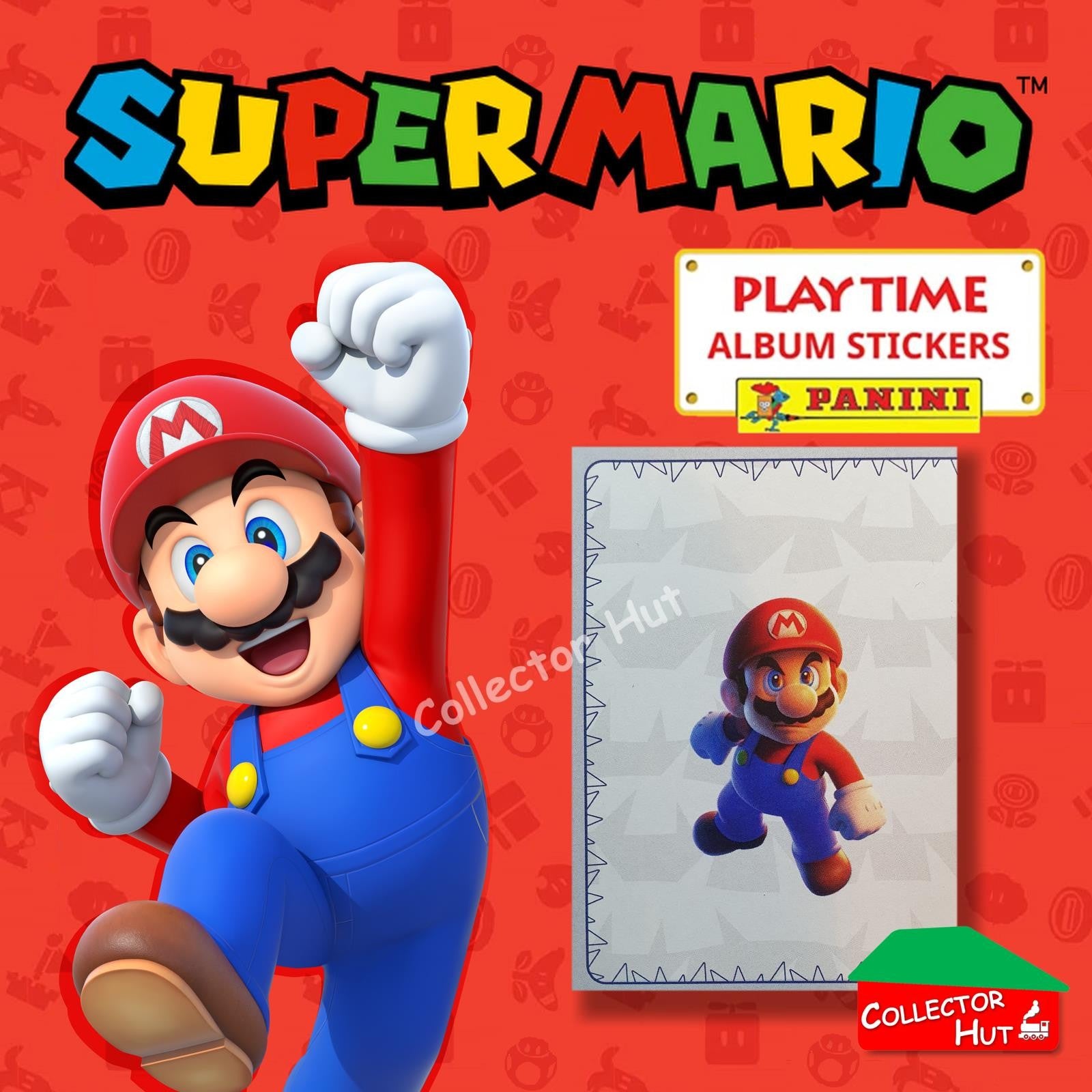 Panini Super Mario Playtime Sticker Collection Singles