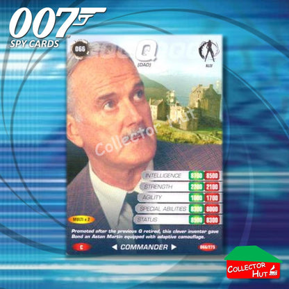 James Bond 007 Commander Spy Cards BASE COMMON YOU CHOOSE