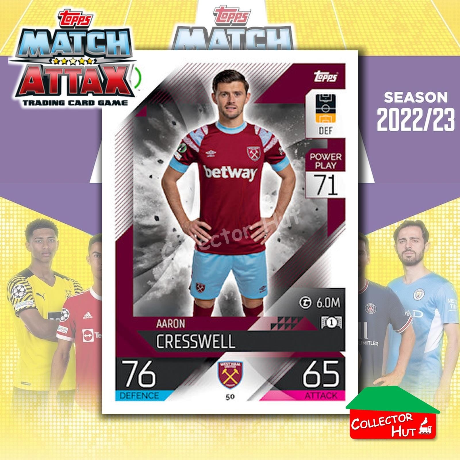 Topps Match Attax Europa Champions League 2022/23 TCG Trading Cards Base 1-189